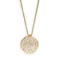 Ball Marker Necklaces in Gold Women’s Golf Ball Marker Necklace with Crystal Bling Ball Marker by Birdie Girl Golf