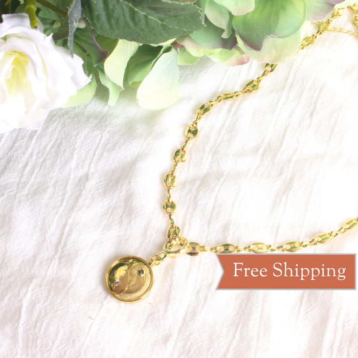 Yin Yang Necklace Clasp